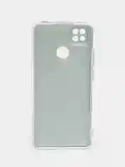 Хаки силиконовый чехол на Xiaomi Redmi 9C / Сяоми Редми 9С прозрачный с рисунком, защита камеры