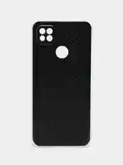 Хаки силиконовый чехол на Xiaomi Redmi 9C / Сяоми Редми 9С прозрачный с рисунком, защита камеры