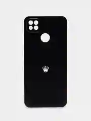 Оливковый силиконовый чехол на Xiaomi Redmi 9C / Сяоми Редми 9С прозрачный с рисунком, защита камеры