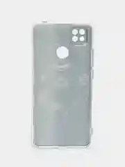 Зеленый силиконовый чехол на Xiaomi Redmi 9C / Сяоми Редми 9С прозрачный с рисунком, защита камеры