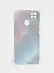 Аметистовый силиконовый чехол на Xiaomi Redmi 9C / Сяоми Редми 9С прозрачный с рисунком, защита камеры