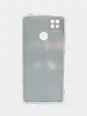 Коричневый силиконовый чехол на Xiaomi Redmi 9C / Сяоми Редми 9С прозрачный с рисунком, защита камеры