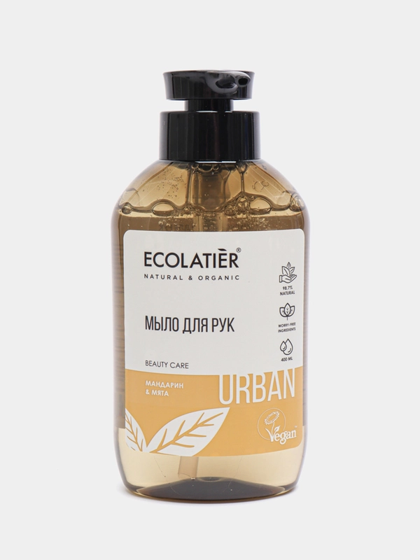 Ecolatier Urban Жидкое мыло для рук Мандарин и мята 400 мл