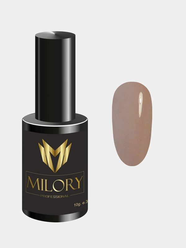 Гель-лак Milory Classic Collection, светло-кремовый, №100, 10 г