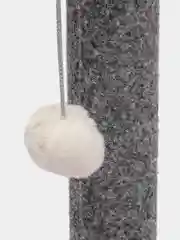 Когтеточка для кошек с игрушкой и лежанкой, 30 х 30 х 52 см