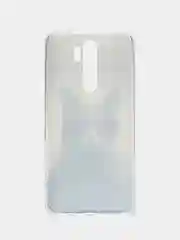 Синий меланж силиконовый чехол на Xiaomi Redmi Note 8 Pro / Сяоми Редми Нот 8 Про прозрачный с рисунком