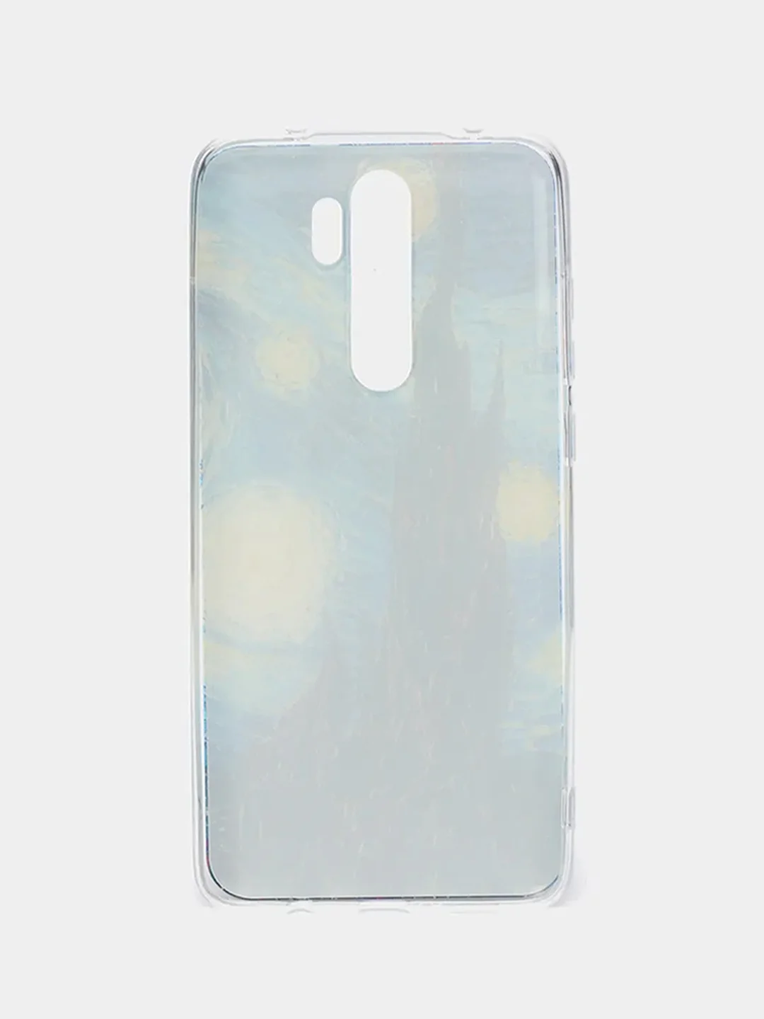 Лимонный силиконовый чехол на Xiaomi Redmi Note 8 Pro / Сяоми Редми Нот 8 Про прозрачный с рисунком