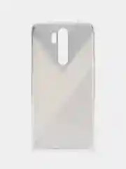 Пастельно-коралловый силиконовый чехол на Xiaomi Redmi Note 8 Pro / Сяоми Редми Нот 8 Про прозрачный с рисунком