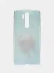 Лазурный силиконовый чехол на Xiaomi Redmi Note 8 Pro / Сяоми Редми Нот 8 Про прозрачный с рисунком