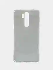 Бирюзовый силиконовый чехол на Xiaomi Redmi Note 8 Pro / Сяоми Редми Нот 8 Про прозрачный с рисунком