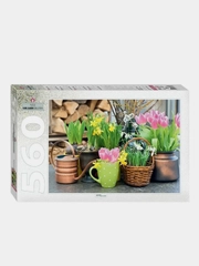 Пазлы 560 элементов Весениие цветы, настольная игра, Park Garden Collection