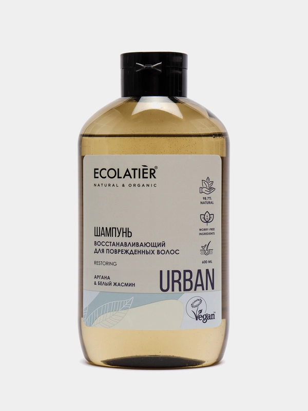 Шампунь Восстанавливающий для поврежденных волос Ecolatier Urban 600 мл