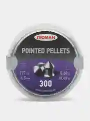 Пули "Люман" Pointed pellets 4,5 мм, 0,68 г, 300 штук, свинцовые, для винтовки, пневматики