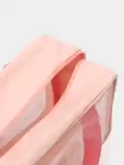 Розовый сумка-косметичка Washbag, водонепроницаемая, с ручками, размер L, XL