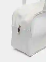 Белый сумка-косметичка Washbag, водонепроницаемая, с ручками, размер L, XL