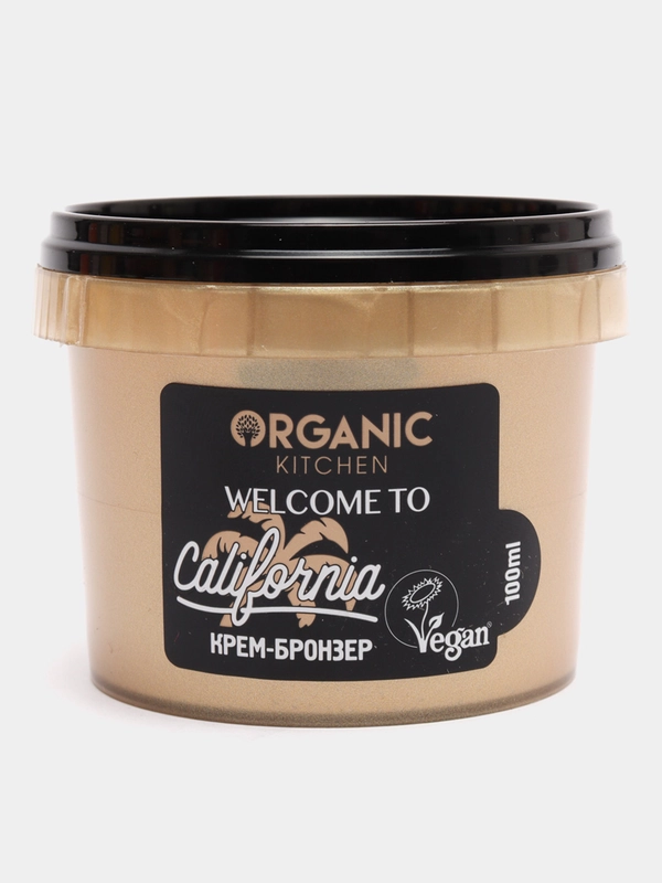 Organic kitchen Крем-бронзер для лица и тела Welcome to California 100 мл