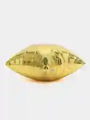 Золотой шар звезда фольгированный 19", 50 см