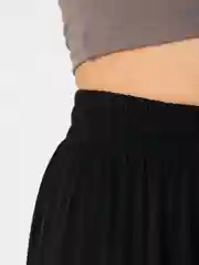 Черный кюлоты брюки легкие