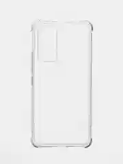 Прозрачный противоударный чехол BROSCORP для Xiaomi 12 Lite силиконовый с усиленными углами