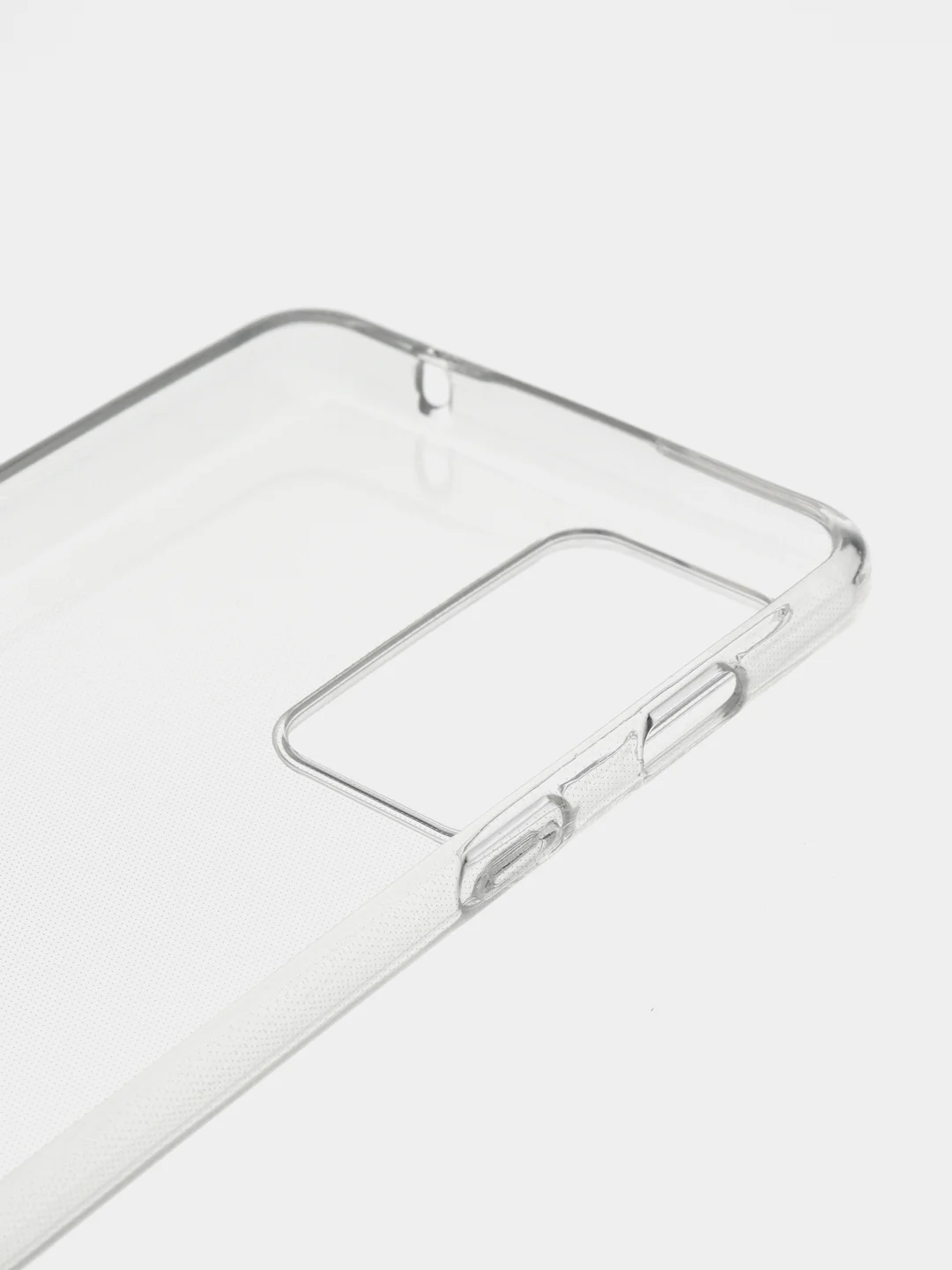 Прозрачный силиконовый чехол BROSCORP для OnePlus 9RT с бортиком вокруг камер и защитой от прилипания