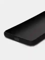 Черный чехол BROSCORP для Xiaomi Redmi 10  матовый силиконовый тонкий, бортик вокруг камер