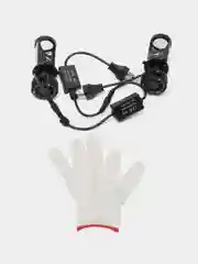 Светодиодные лампы H4 MINI LED LENS Y6D, 6000К, 12W, 9-36V, IP65
