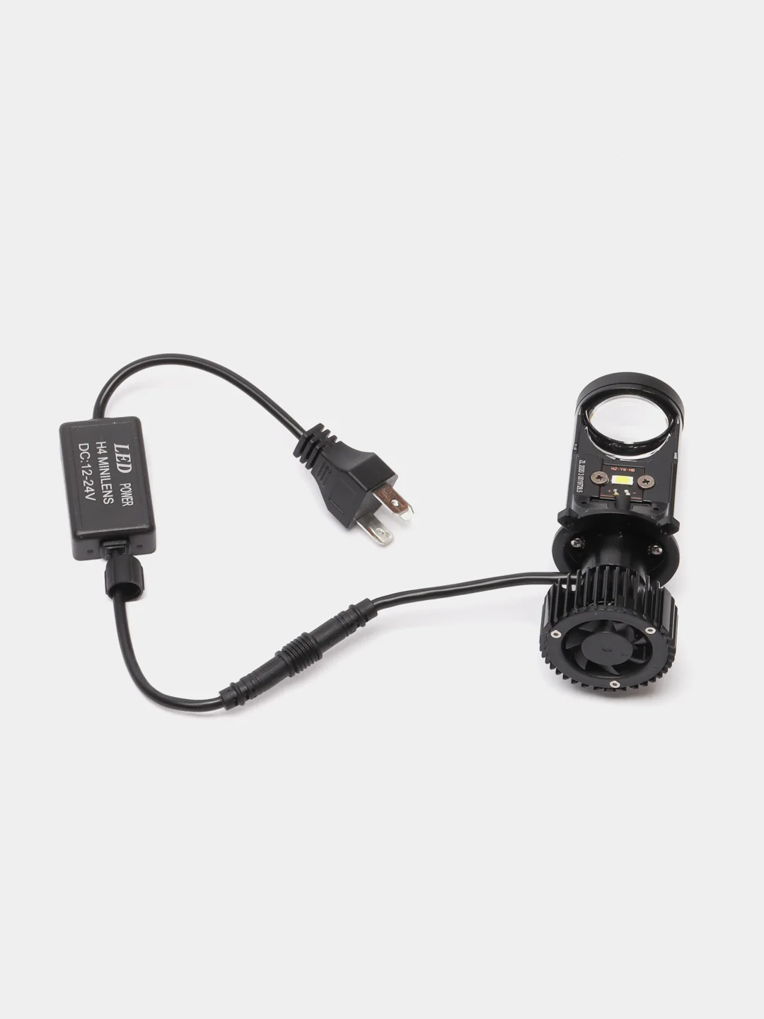 Светодиодные лампы H4 MINI LED LENS Y6D, 6000К, 12W, 9-36V, IP65