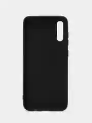 Угольный чехол для Samsung Galaxy A70 силиконовый (Самсунг Галакси А70)