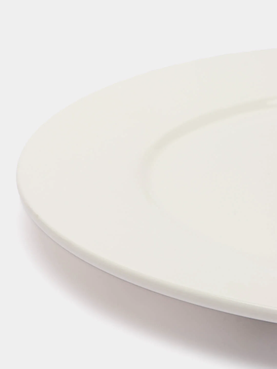 Тарелка обеденная White Label, с утолщённым краем, 25*25*2 см, белая