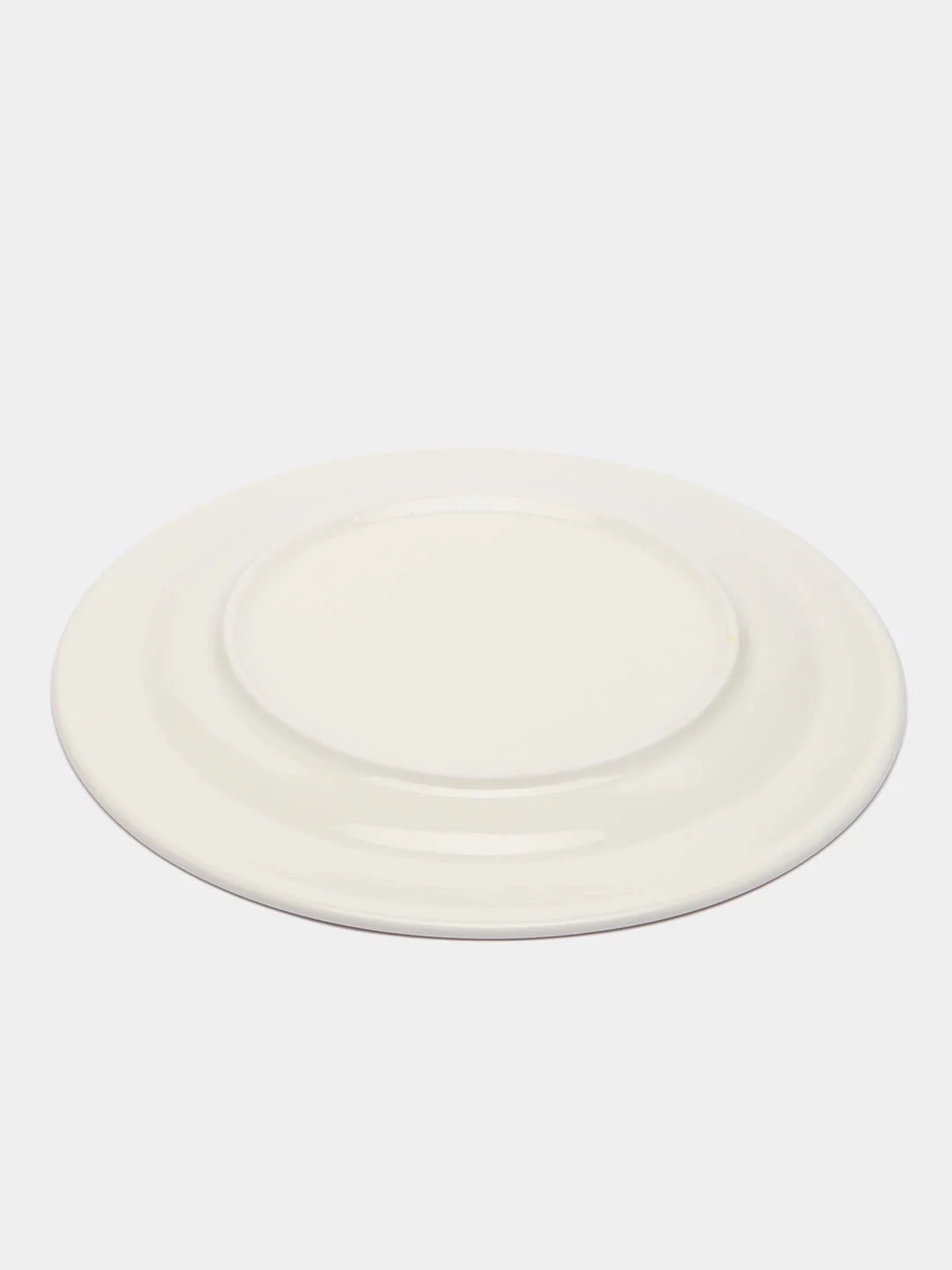 Тарелка обеденная White Label, с утолщённым краем, 25*25*2 см, белая