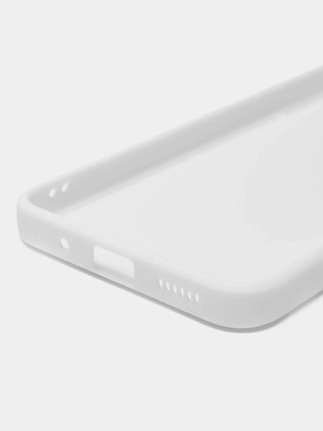 Белый силиконовый чехол для Xiaomi POCO M5 4G / M4 5G (Поко М5 4Г / М4 5 Джи), прозрачный