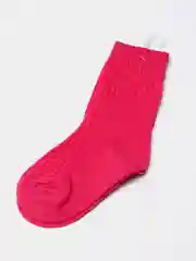 Розовый детские носки унисекс, цветные, 3 пары