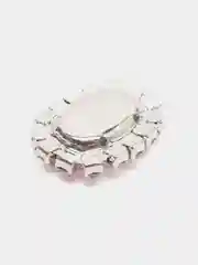Конфетный кабошоны со стразами, 2 штуки