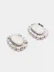 Конфетный кабошоны со стразами, 2 штуки