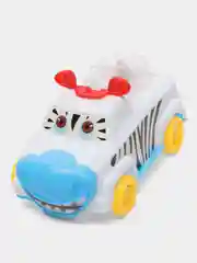 Белый детская машина светящаяся