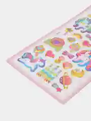 Аметистовый детские 3D-наклейки для творчества