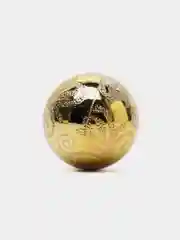 Золотой елочные игрушки / Набор шаров / новогодние украшния d-4 см, 6 шт