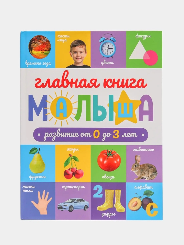 Книга для детей "Главная книга малыша", Проф-Пресс