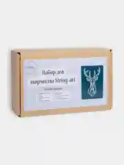 Набор для создания картины в технике "Стринг-арт" (String Art)