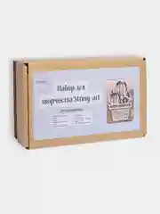 Набор для создания картины в технике "Стринг-арт" (String Art)