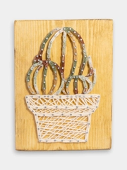 Набор для создания картины в технике "Стринг-арт" (String Art)