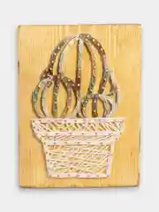 Набор для создания картины в технике "Стринг-арт" (String Art)