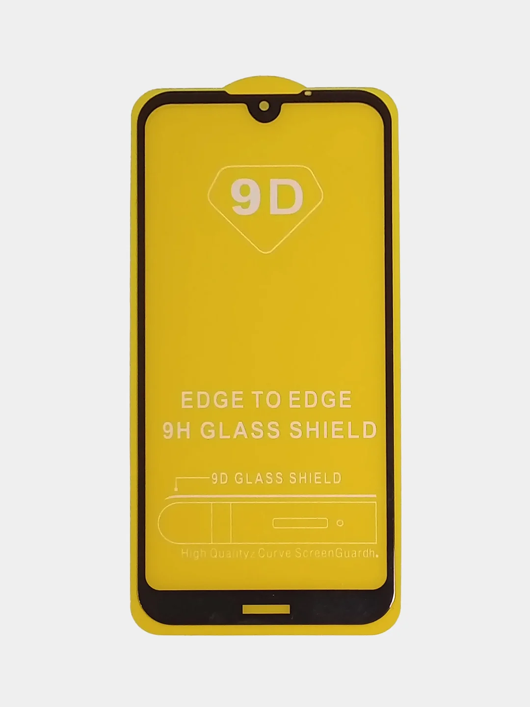 Черный защитное стекло для SAMSUNG A01, M01, A40