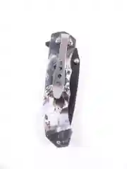 Красный нож туристический раскладной BOKER череп волк орел