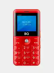 Красный мобильный телефон BQ 2006 Comfort, кнопочный, с камерой