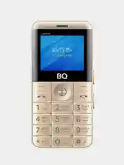 Золотой мобильный телефон BQ 2006 Comfort, кнопочный, с камерой