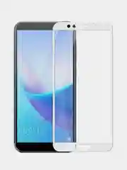 Защитное стекло Honor 9 Lite, 5D, белое