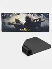 Алый коврик игровой для мыши и клавиатуры CS-GO (КС-ГО), 800 х 300 х 5мм