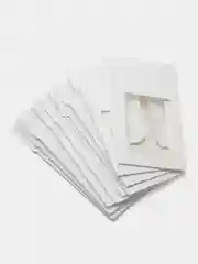Белый коробка для упаковки подарка, 10 шт