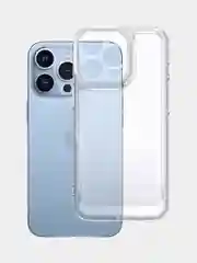 Чехол прозрачный для iPhone (Айфон) 11, 12, 13, 14, 15, 16, Pro Max, Про Макс, силиконовый